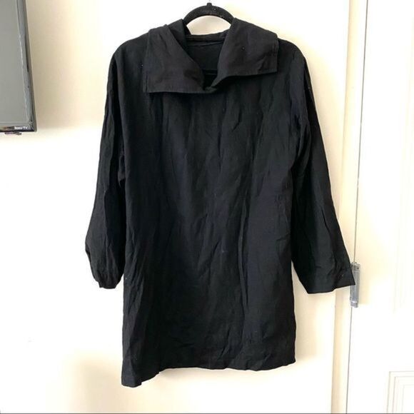 Cowlneck Tunic in Black Sz Medium - Picture 4 of 4